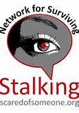 Scared of someone (Network for Surviving Stalking) logo
