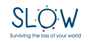 SLOW (Surviving the Loss of Your World) logo